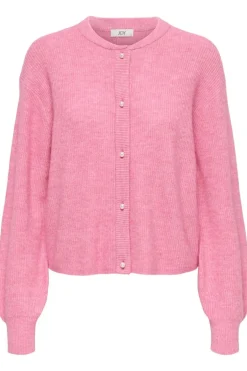 JDY lumi Life L/S Button Cardiga Knt 5011120 Aurora Pink Melange