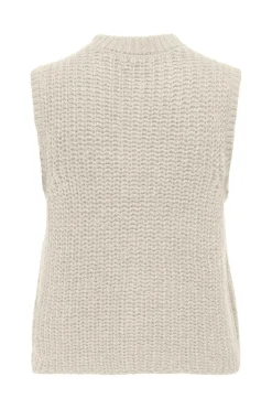 Online JDY mabel S/L O-Neck Button Vest Knt 4931677 Birch