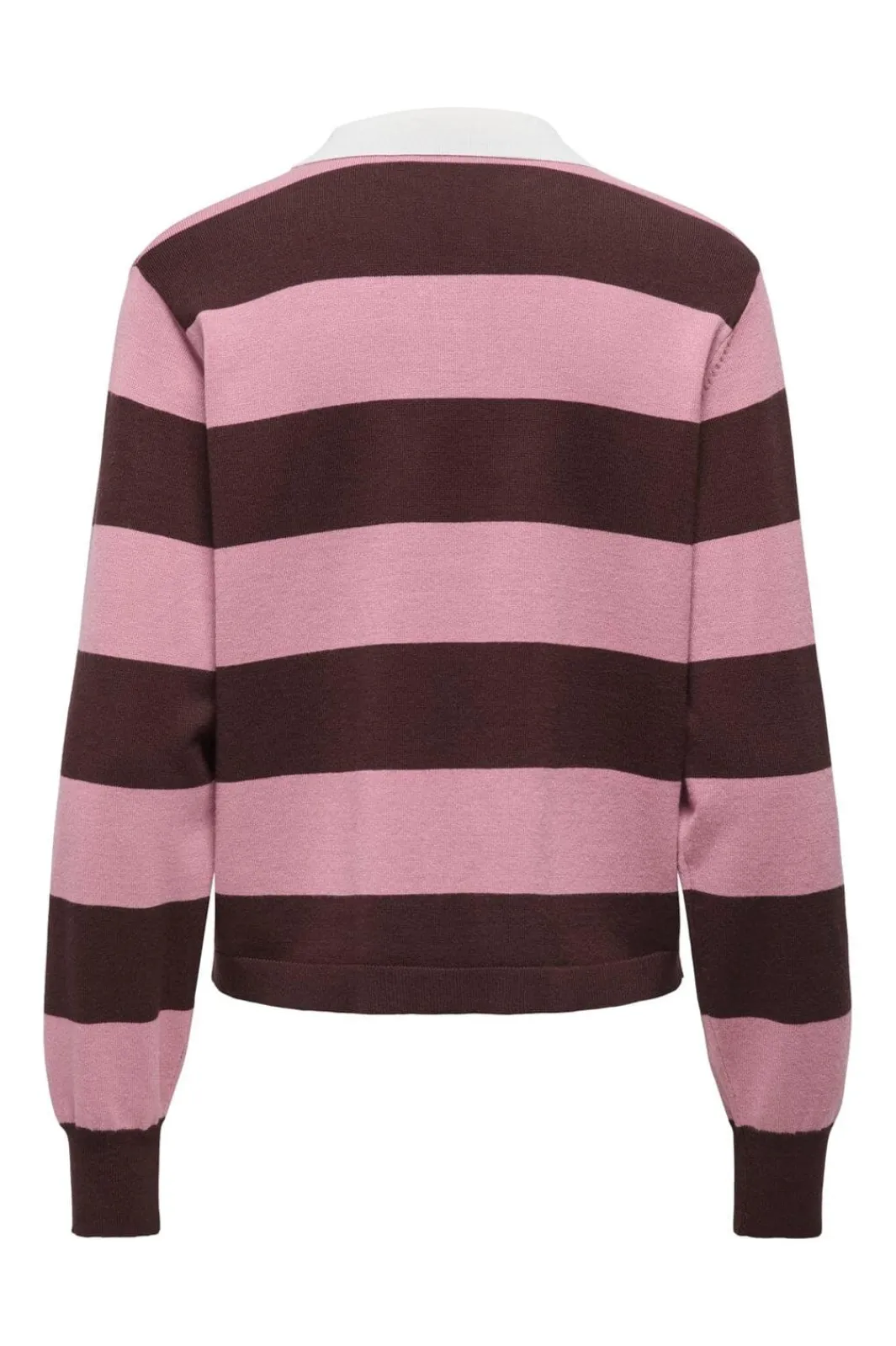 JDY naima L/S Polo Pullover Knt 5077092 Chicory Coffee W. Lilas