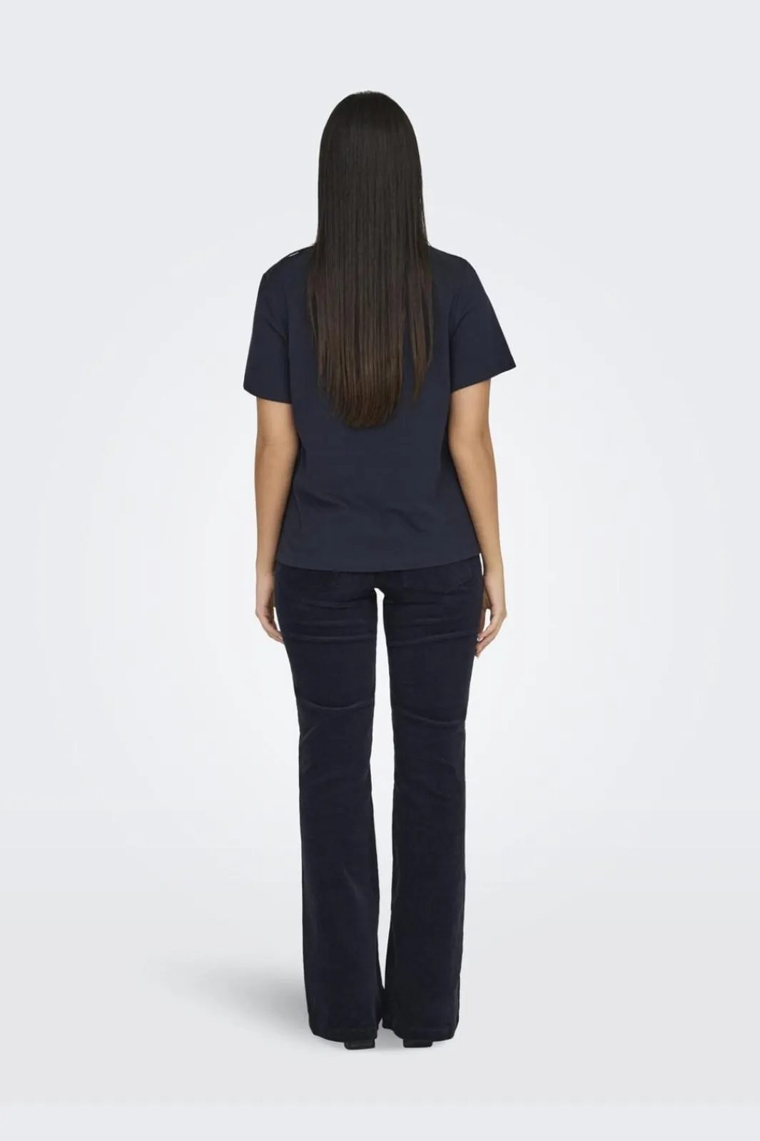Online JDY pisa S/S Print Top 4713682 Sky Captain Pink Peacock Heart