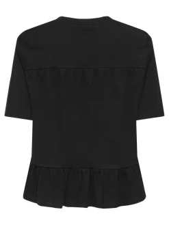 Hot JDY poula S/S Pearl Top 4839988 Black White Pearls