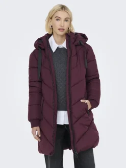 Outlet JDY skylar Life Hood Jacket 4892093 Fig Black