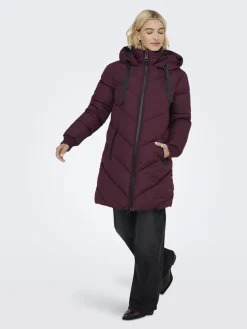 Outlet JDY skylar Life Hood Jacket 4892093 Fig Black