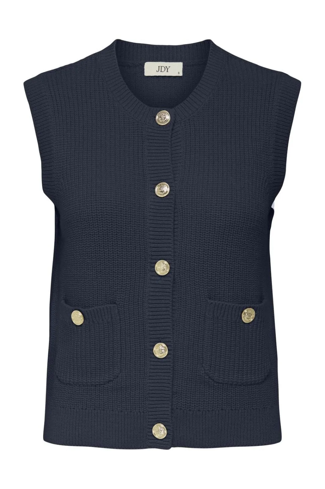 Sale JDY stella S/L O-Neck Vest Knt 4907532 Total Eclipse