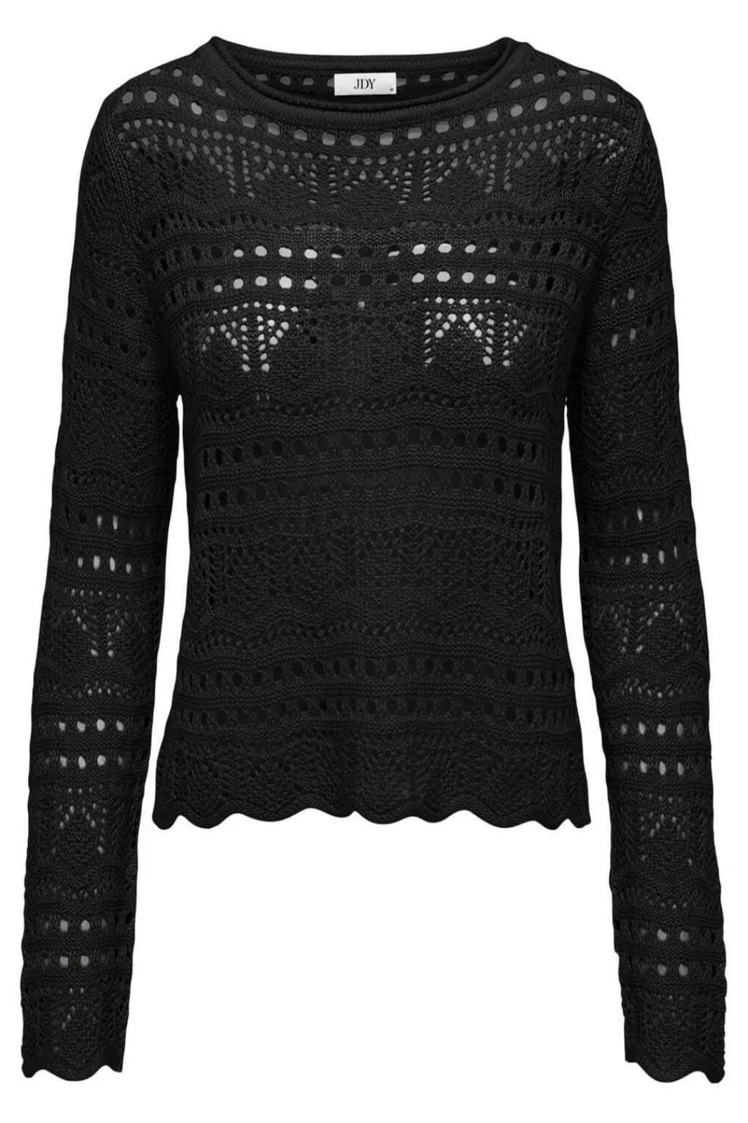 Hot JDY sun Lay L/S Boatneck Pullov. Knt 4453000 Black