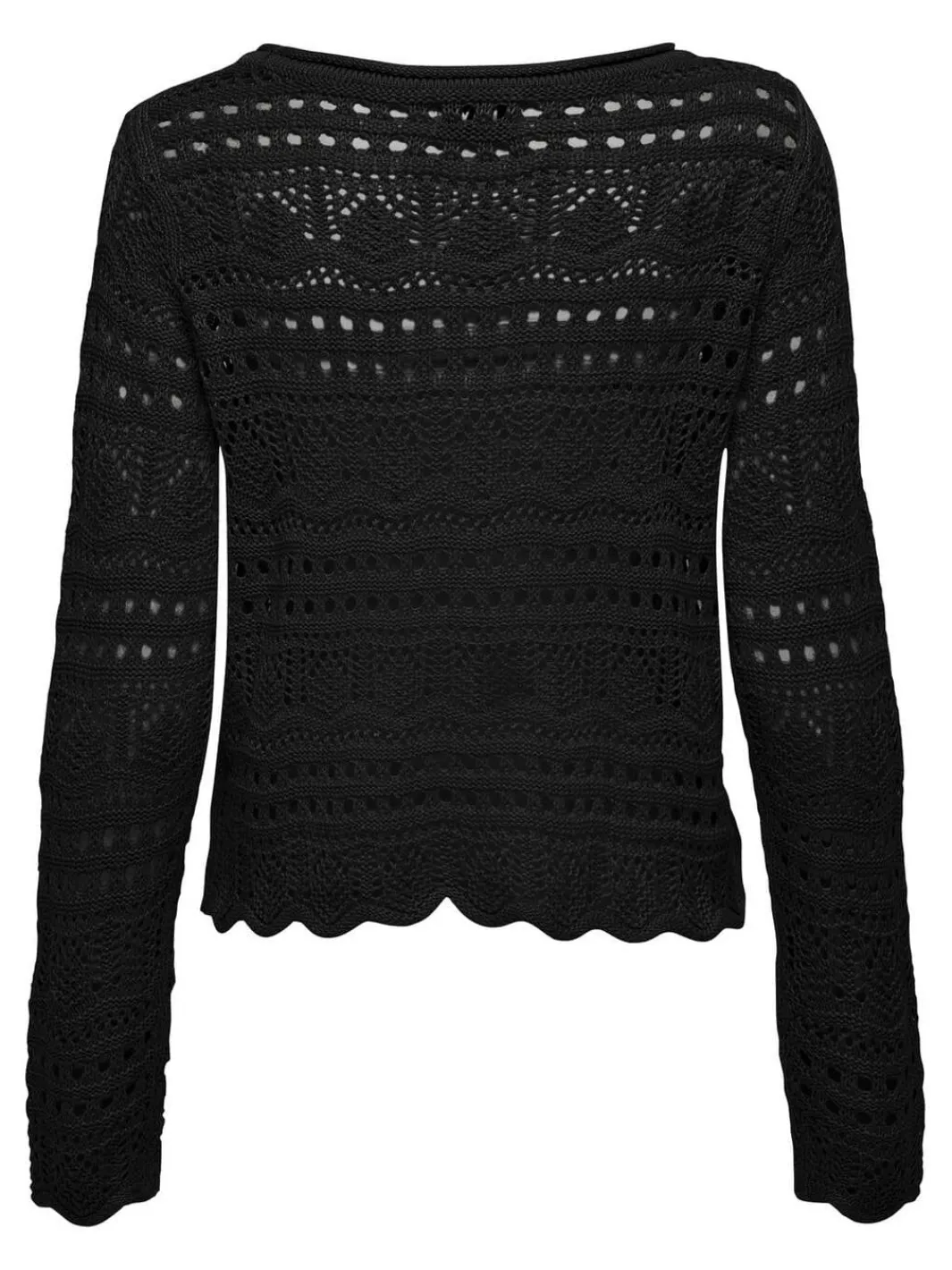 Hot JDY sun Lay L/S Boatneck Pullov. Knt 4453000 Black