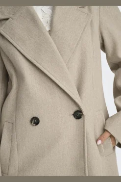 Sale JDY viola X-Long Coat Hab 4556615 Nature Melange