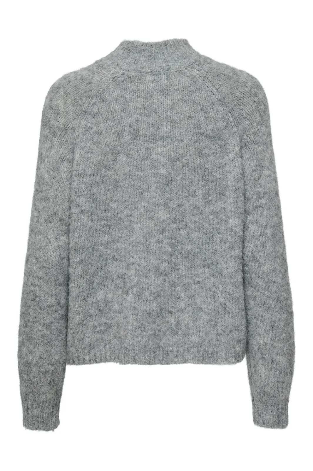 Best JDY zoey Life L/S Hn Raglan Pul Knt 4506112 Light Grey Melange