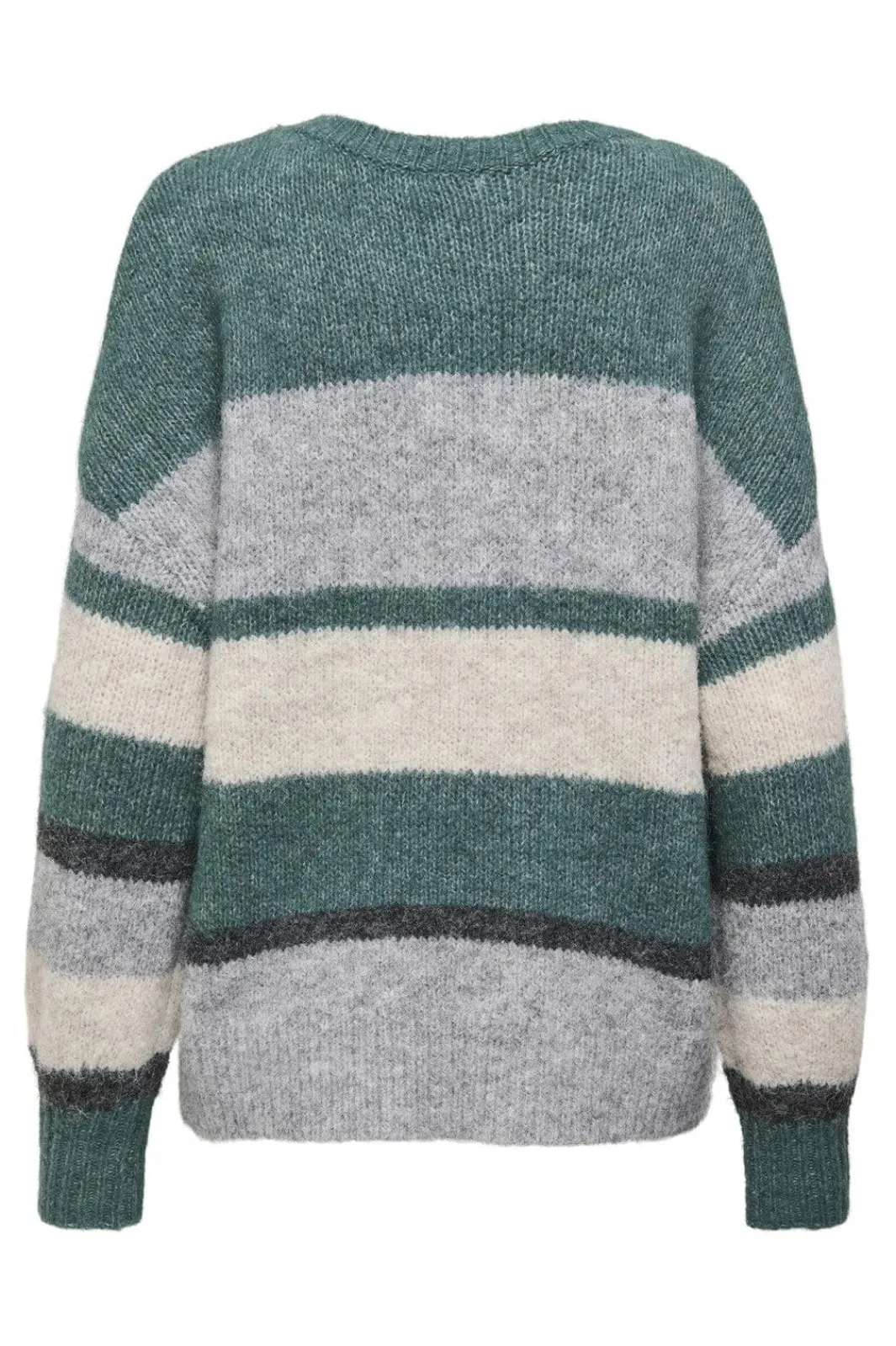 Sale JDY zoey Life L/S On Colorblock Pull Knt 4880166 Sea Pine Lgm/Birch Melange/Dgm