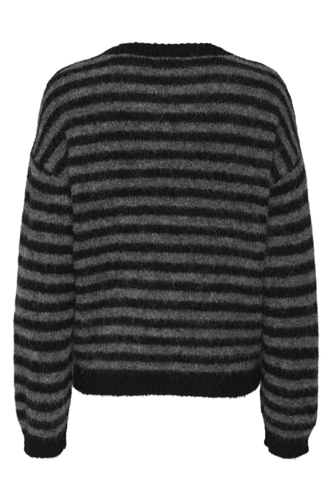 Online JDY zoey Life L/S On Dropsh Pull Knt 4838041 Black Dark Grey Melange