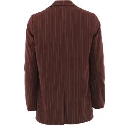 Continue Jessy Blazer 15007 White W. Bordaux Stripe