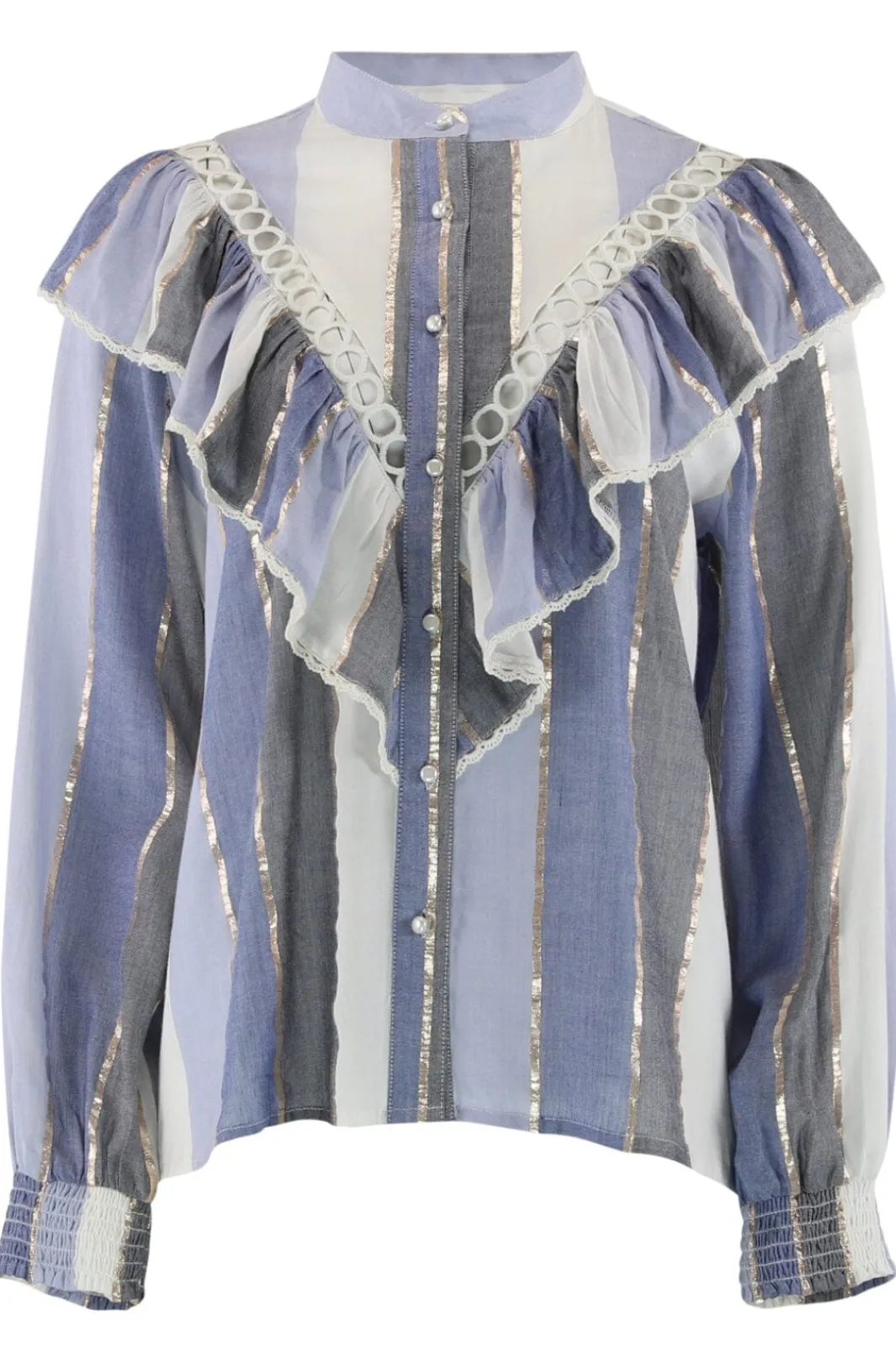 Sale Continue Jill 14784 Blue Stripe