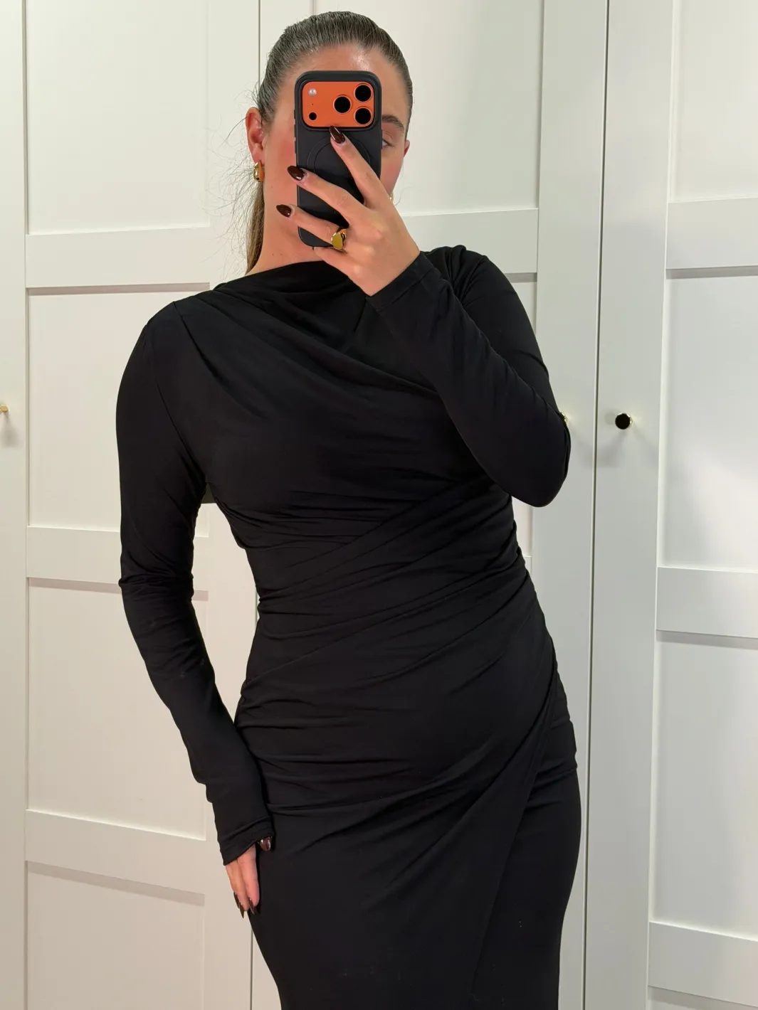 New A-bee Josefine Dress Black