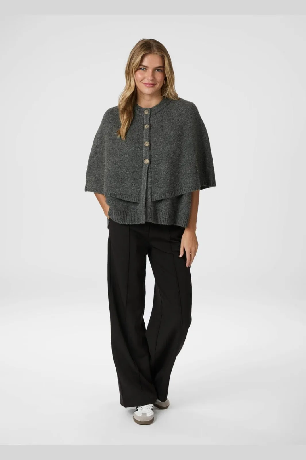 Best Neo Noir Josei Double Knit Cape 165798 130