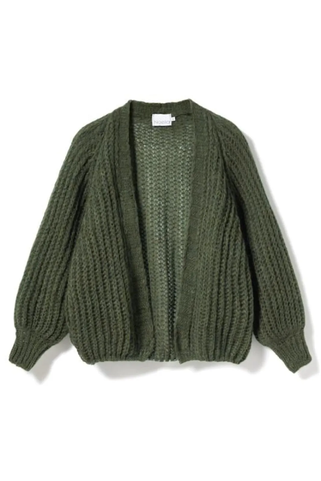 Outlet Noella Joseph Cardigan Solid 010 Army Green