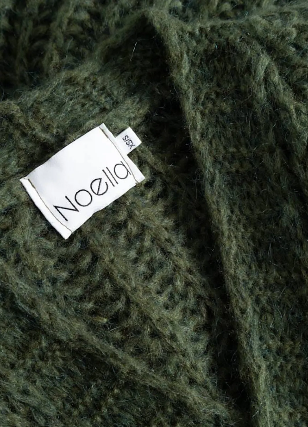Outlet Noella Joseph Cardigan Solid 010 Army Green