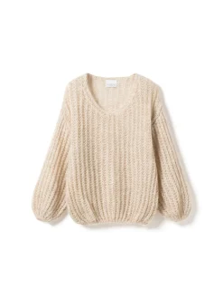 Discount Noella Joseph Knit Sweater 023 Beige