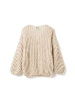 Discount Noella Joseph Knit Sweater 023 Beige