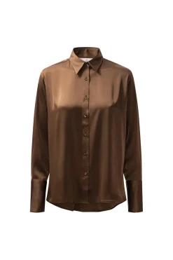 Sale Karmamia Joseph Shirt 2326 Semi Rich Brown