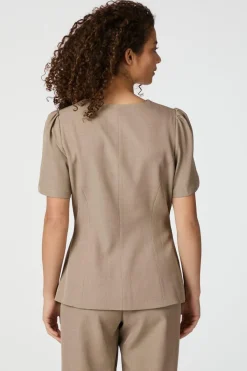 Hot Neo Noir Jules Structure Blouse 165065 811