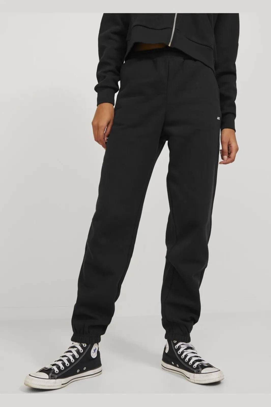 Best Jjxx Jxabbie Rlx Every Pants Swt 4080106 Black White Jjxx Logo