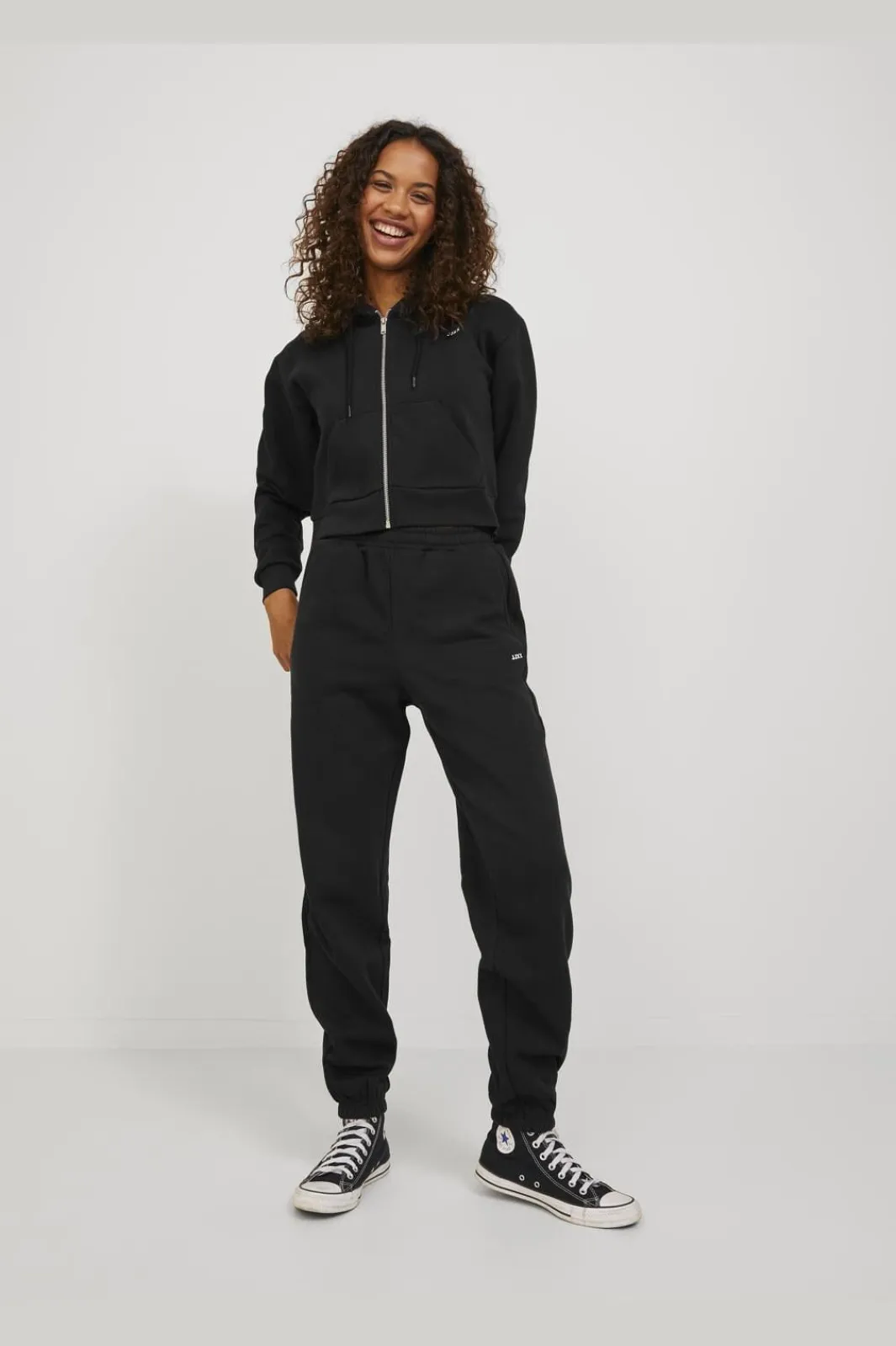 Best Jjxx Jxabbie Rlx Every Pants Swt 4080106 Black White Jjxx Logo