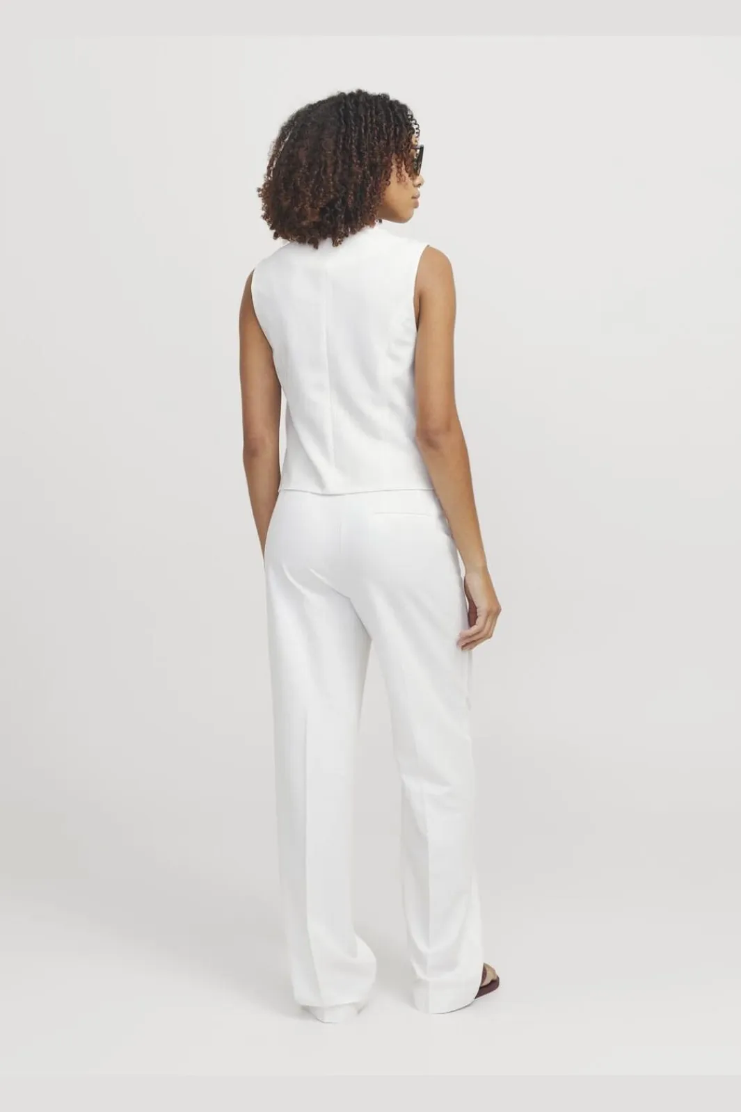 Clearance Jjxx Jxana Mary Waistcoat Tlr 4715168 Star White