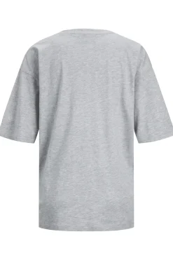 Clearance Jjxx Jxandrea Loose Ss Logo Tee 4229245 Light Grey Melange Black Jjxx Logo