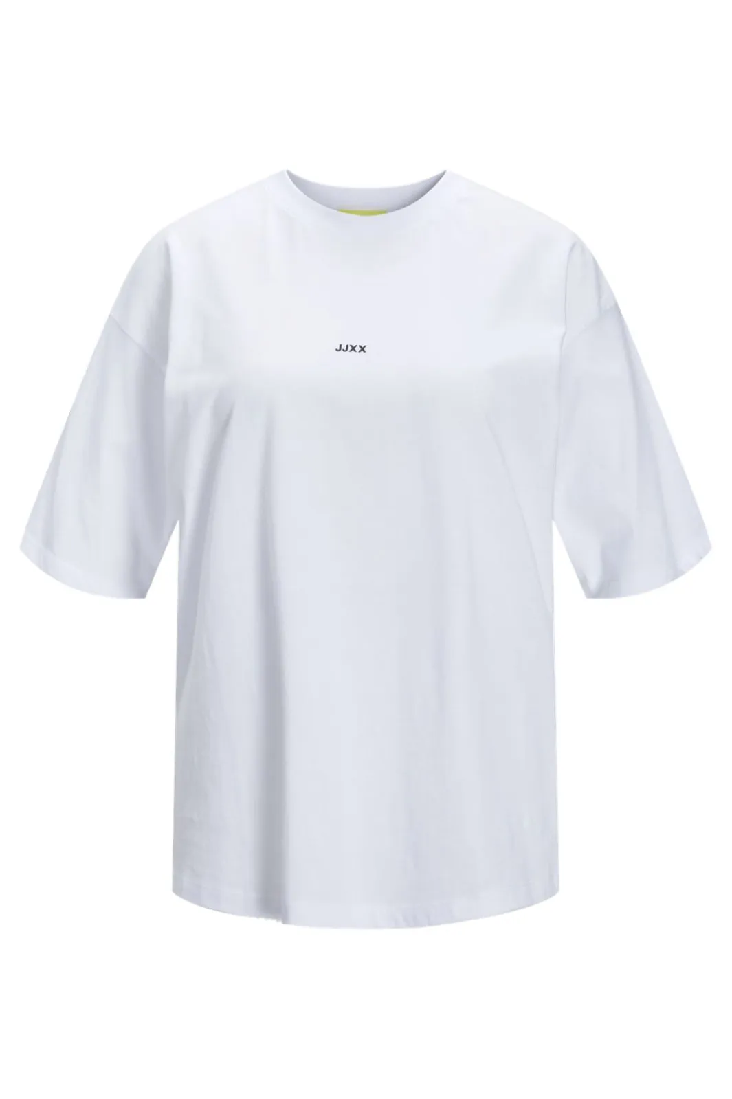 Jjxx Jxandrea Loose Ss Logo Tee 3861156 Bright White Black Logo