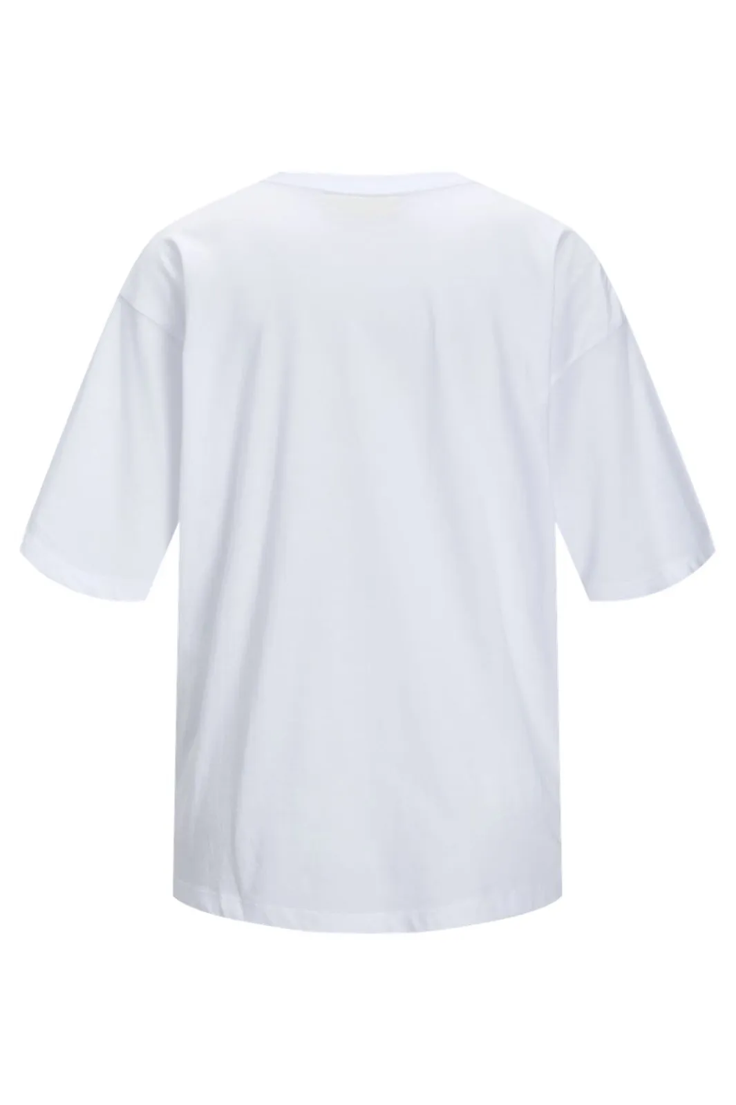 Jjxx Jxandrea Loose Ss Logo Tee 3861156 Bright White Black Logo
