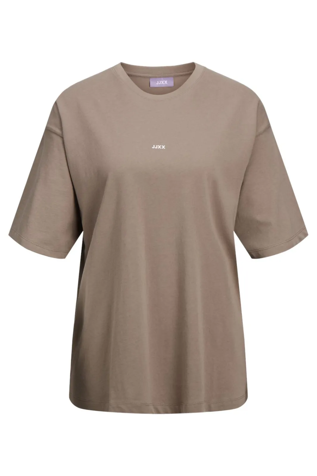 Best Jjxx Jxandrea Loose Ss Logo Tee 3861159 Brindle White Logo