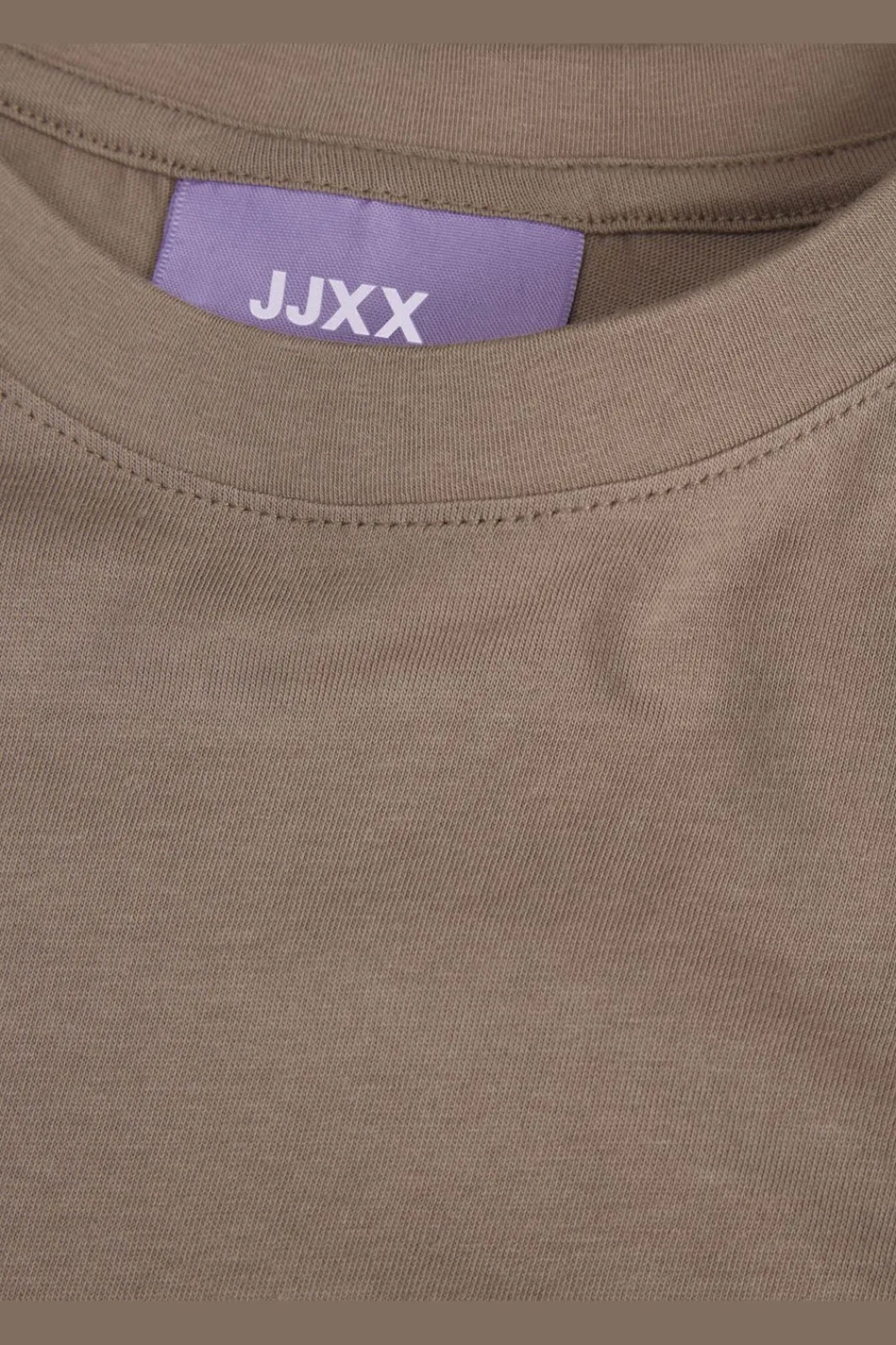 Best Jjxx Jxandrea Loose Ss Logo Tee 3861159 Brindle White Logo