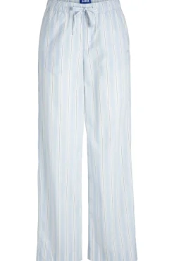 Outlet Jjxx Jxava Poplin Pant Ln 4651991 Cashmere Blue Striped
