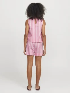 Outlet Jjxx Jxava Poplin Shorts 4651928 Morning Glory Striped