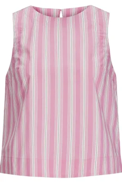 Clearance Jjxx Jxava Poplin Sl Top 4652000 Morning Glory Striped