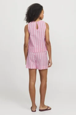 Clearance Jjxx Jxava Poplin Sl Top 4652000 Morning Glory Striped