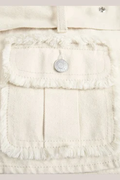Discount Jjxx Jxelly Fringes Vest 4796027 Raw Ecru Fringes