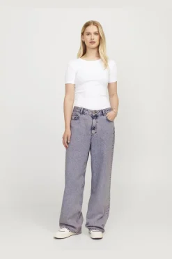 Best Jjxx Jxerin Baggy R212 Jeans 4714149 Medium Blue Denim Pink