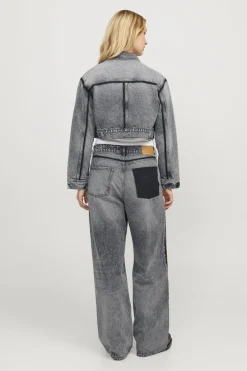 Online Jjxx Jxfiona Regular Denim Jacket 4708682 Medium Grey Denim