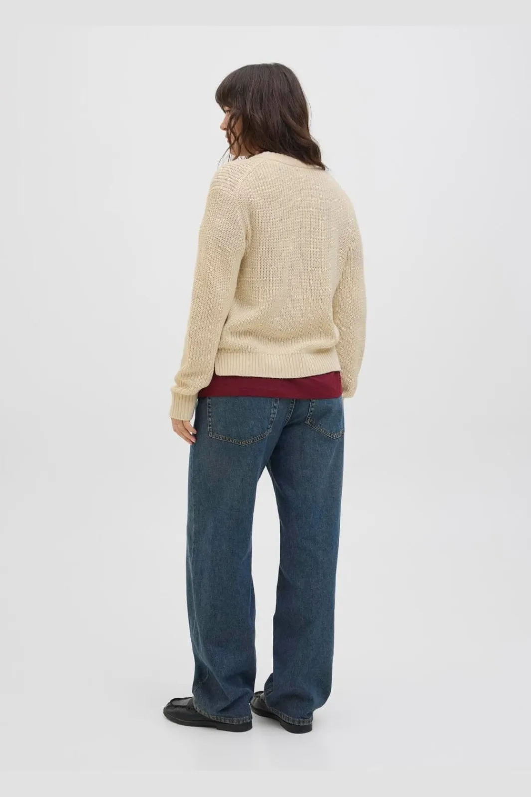 Hot Jjxx Jxglobal Crew Neck Knit 4897332 Moonbeam