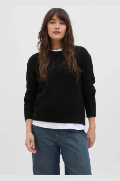New Jjxx Jxglobal Crew Neck Knit 4897323 Black