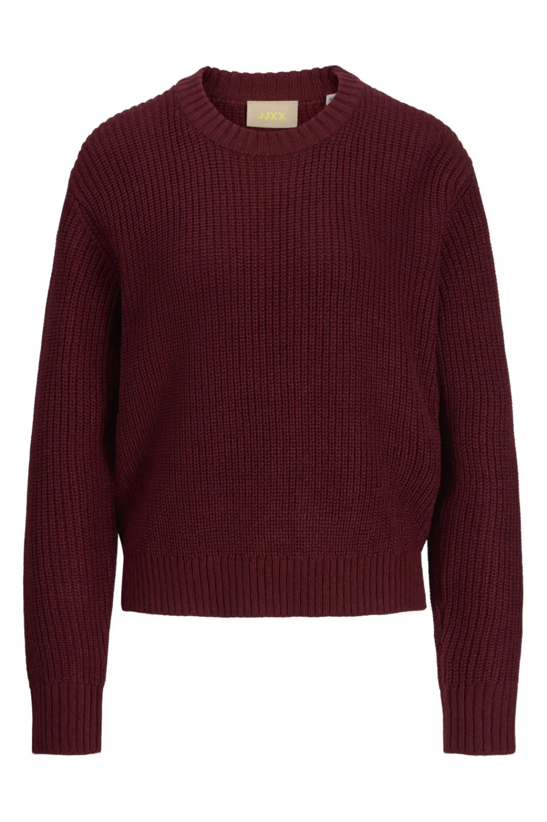 New Jjxx Jxglobal Crew Neck Knit 4897324 Cabernet