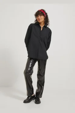 Best Jjxx Jxjamie Ls Relaxed Poplin Shirt 3859304 Black