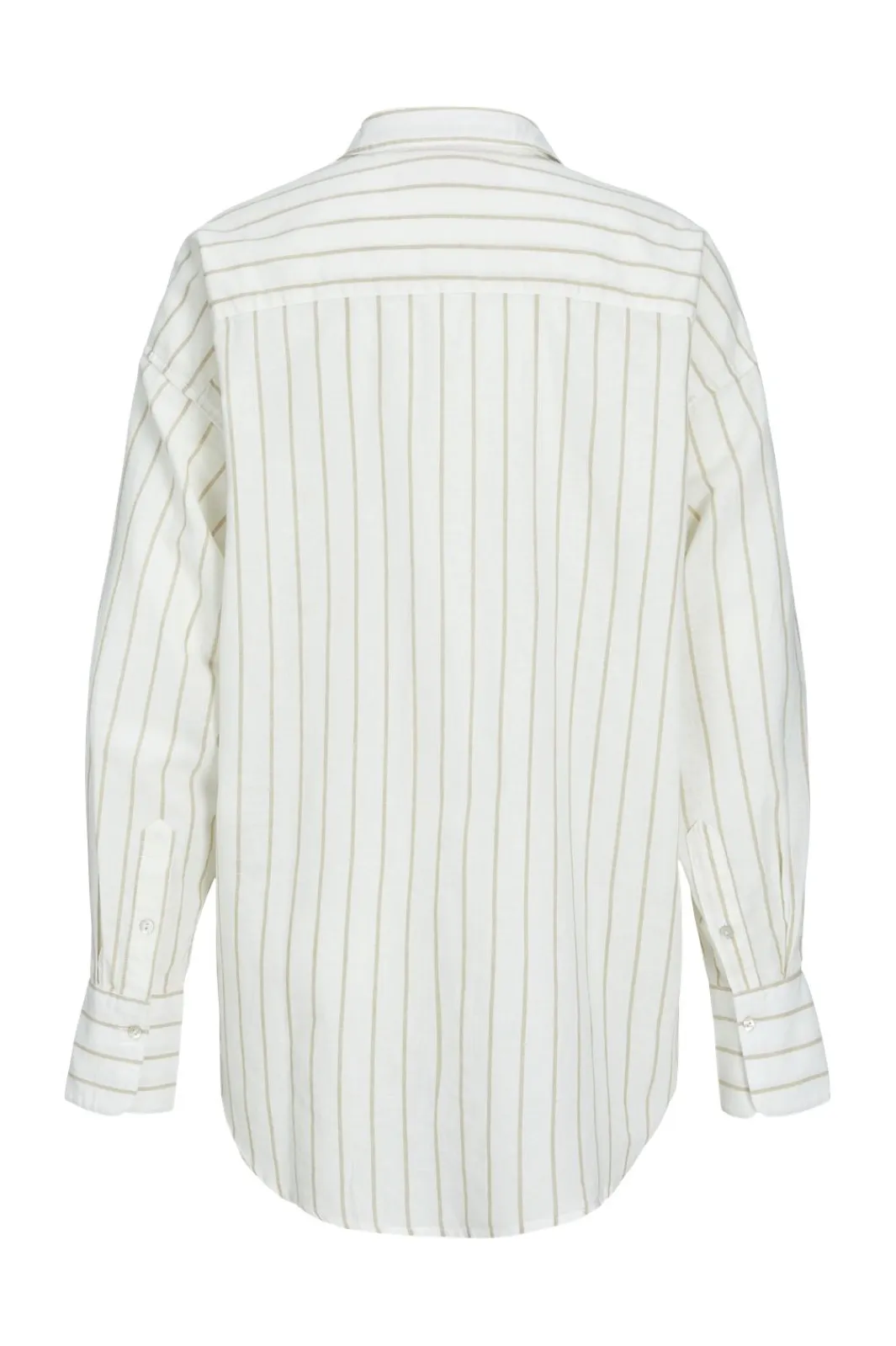 Clearance Jjxx Jxjamie Ls Rlx Linen Blend Shirt Sn 4468474 Blanc De Blanc Cornstalk