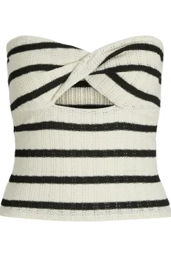 Best Jjxx Jxlinnea Bandeau Twist Top 4759376 Black Vanilla Ice