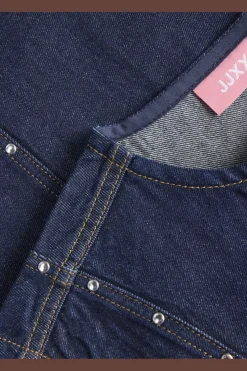 Discount Jjxx Jxmae Waistcoat R295 4870072 Dark Blue Denim