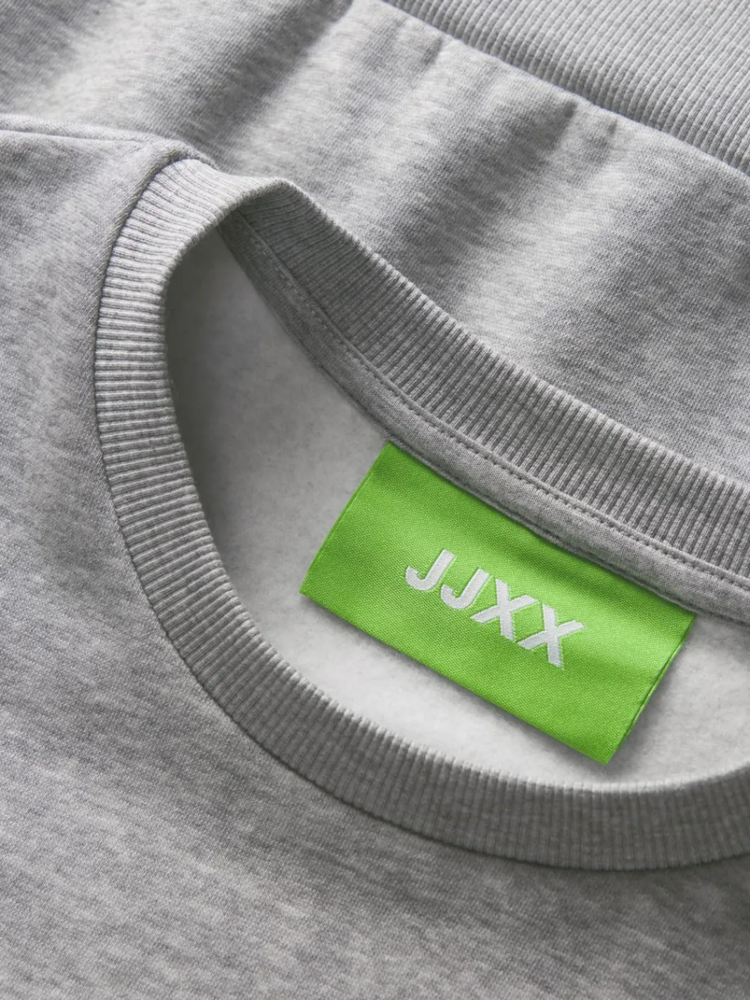 Best Jjxx Jxmerle Rlx Short Ls Crew Swt Ln 4808930 Light Grey Melange Saint Tropez