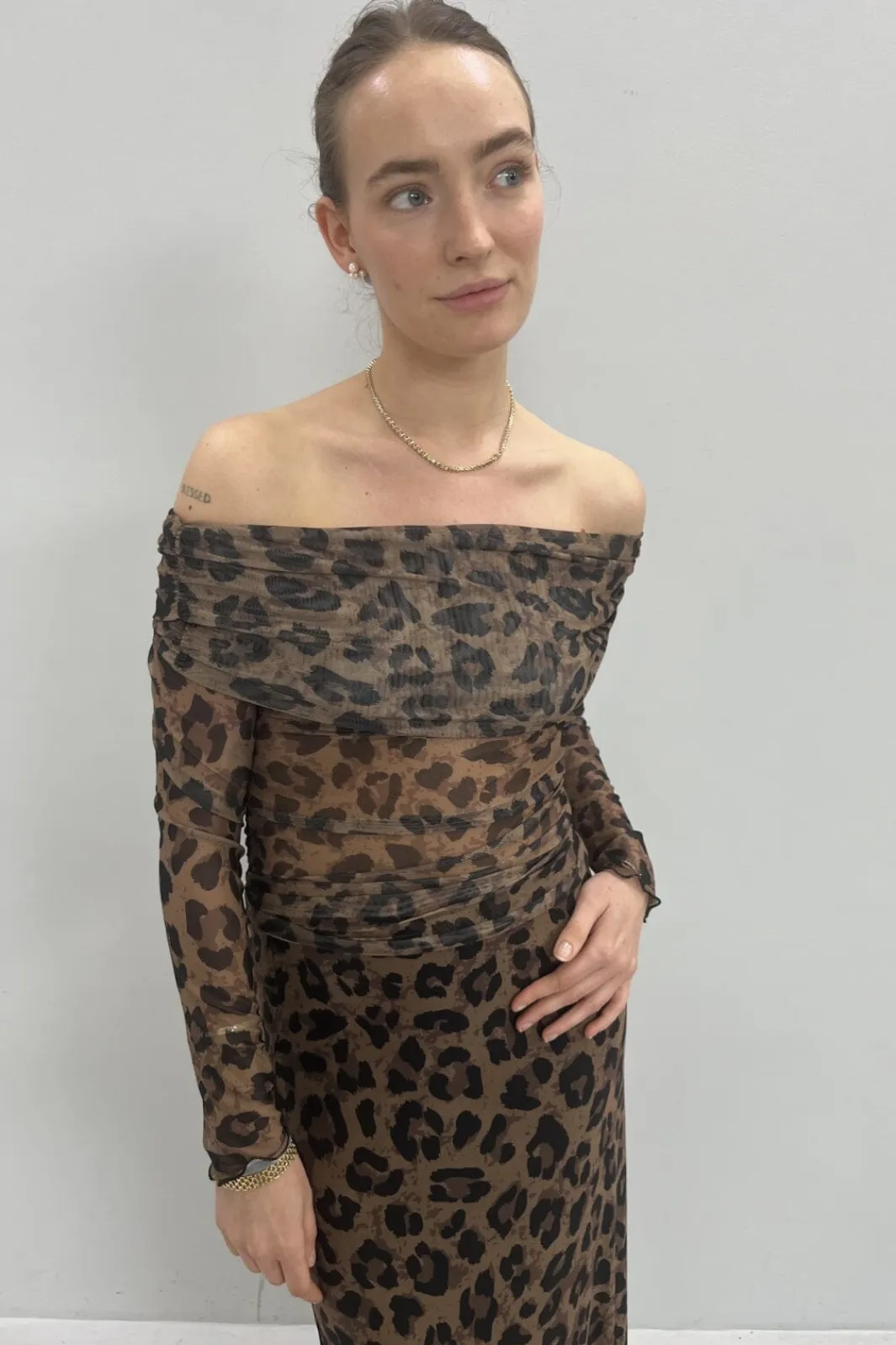 Best Jjxx Jxminna Mesh Ls Off Shoulder Top 4693341 Tigers Eye Leo