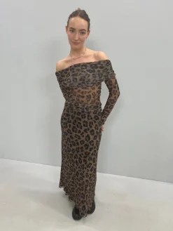Best Jjxx Jxminna Mesh Ls Off Shoulder Top 4693341 Tigers Eye Leo