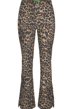 Jjxx Jxnancy Flared Pant 4704687 Kelp Leopard